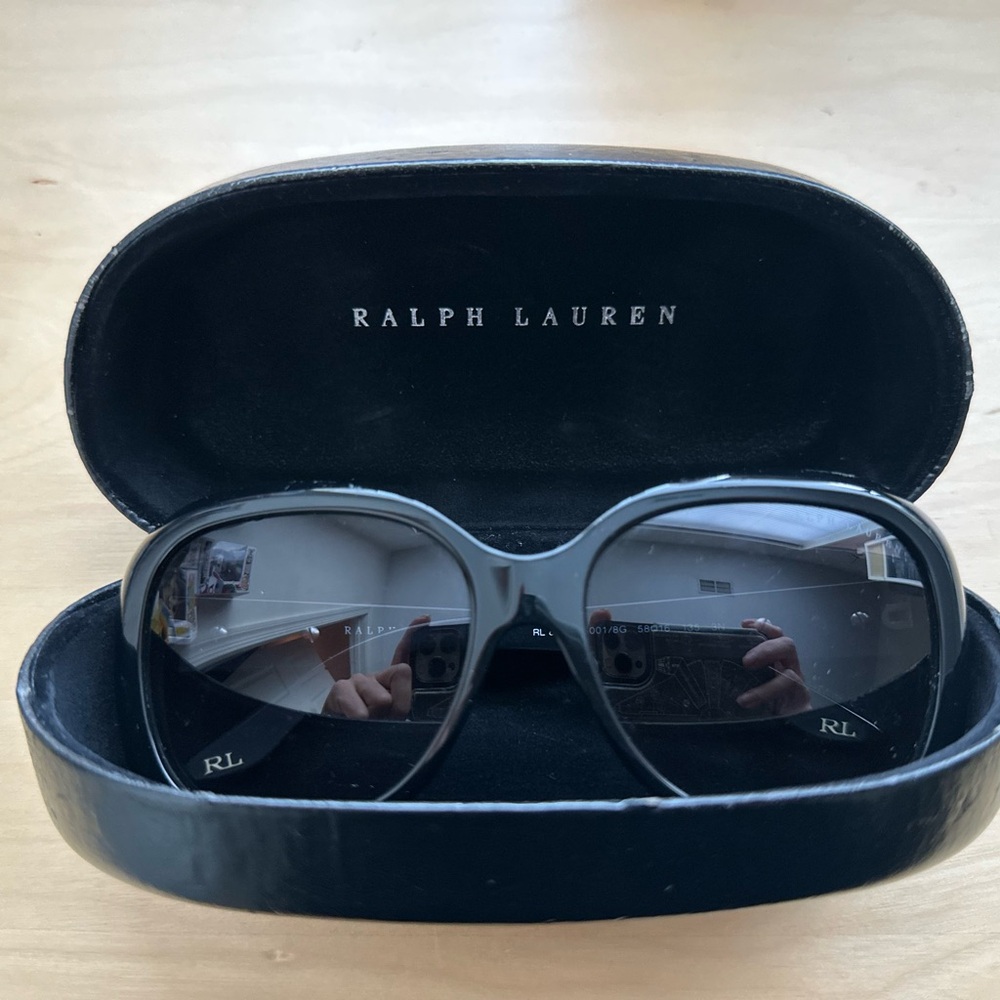 Ralph Lauren Elegant Black Sunglasses